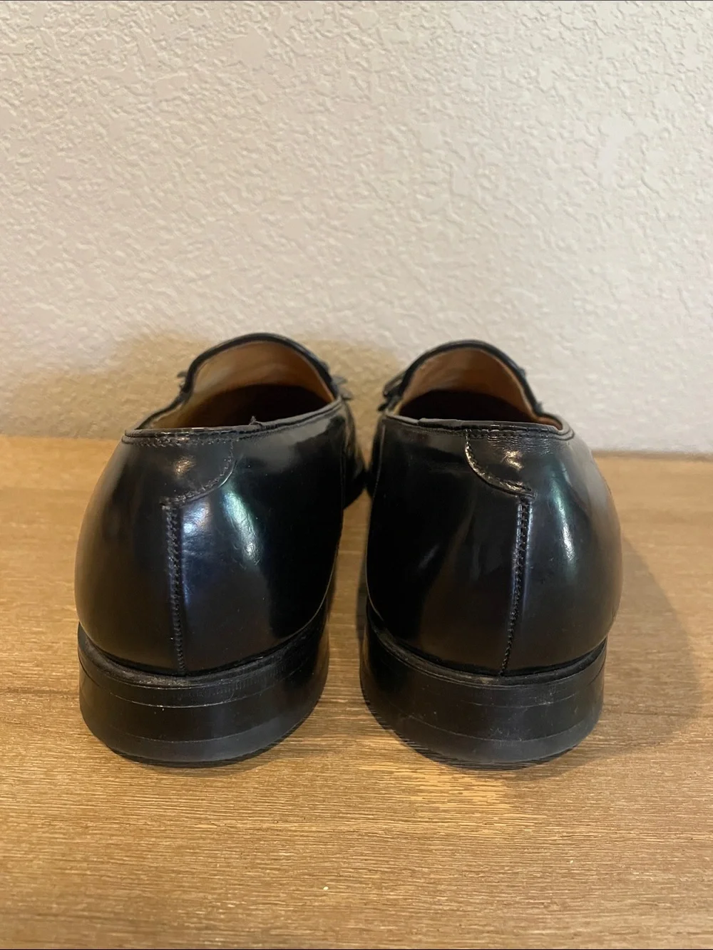 Johnston Murphy Burgundy Wingtip Tassel Oxford Dress Shoes